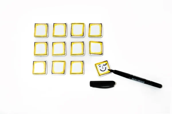 Prázdné magnetky - Premium 12 ks